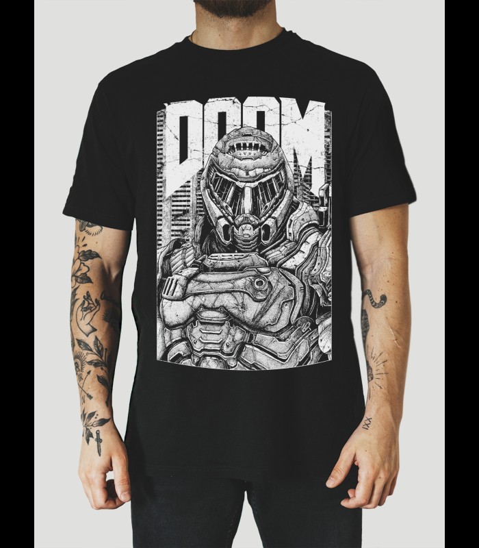 T-shirt "DOOM GUY" SINPIGGYHEAD