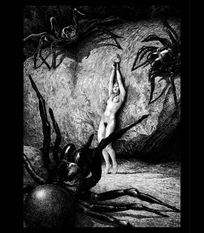 Reprographie papier "L'offrande" Tom CUZOR