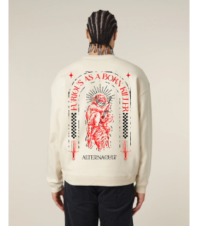 Crewneck FURIOUS brodé et sérigraphié – Alternacult