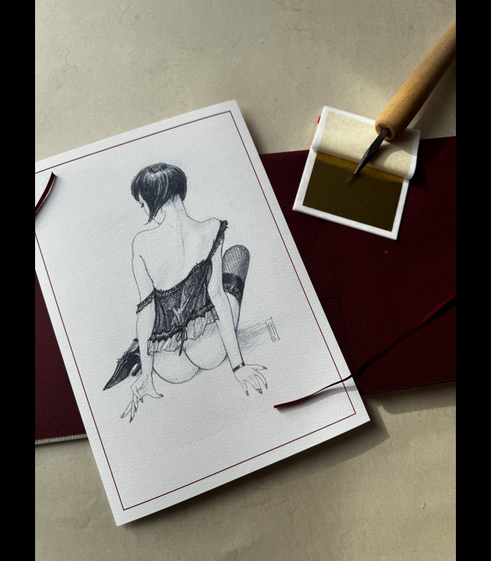 Porte-folio "Les Roses de Vienne" Olivier LEDROIT