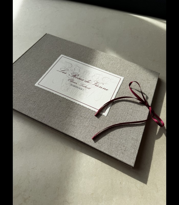 Porte-folio "Les Roses de Vienne" Olivier LEDROIT