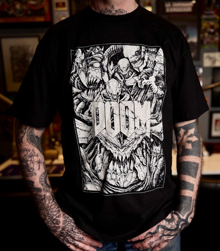 T-shirt "DOOM MONSTERS" SINPIGGYHEAD