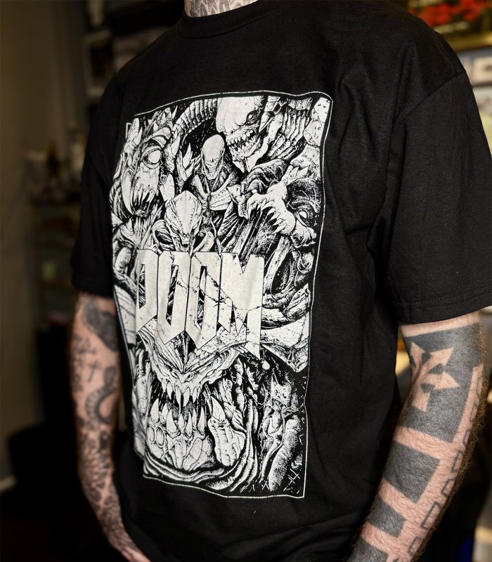 T-shirt "DOOM MONSTERS" SINPIGGYHEAD
