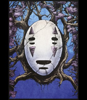 Tirage Fine Art numéroté signé " Mask " SINPIGGYHEAD