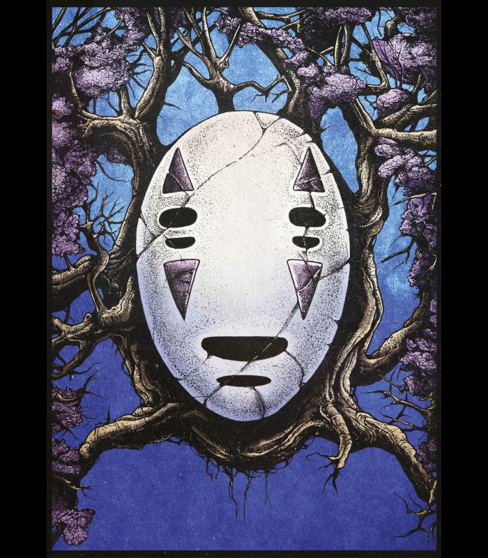 Tirage Fine Art numéroté signé " Mask " SINPIGGYHEAD