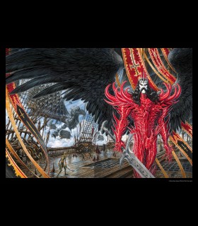 Reprographie papier REQUIEM couverture tome 3 Olivier LEDROIT