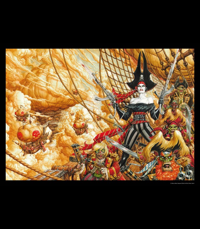 Reprographie papier REQUIEM " Dragon blitz " Olivier LEDROIT