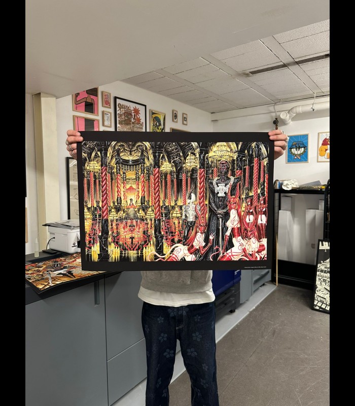 Reprographie papier REQUIEM " Hellfire club " Olivier LEDROIT