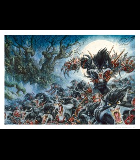 Tirages fine Art, numérotés signés " Le bal des vampires " Olivier LEDROIT