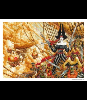 Tirages fine Art, numérotés signés " Dragon blitz " Olivier LEDROIT