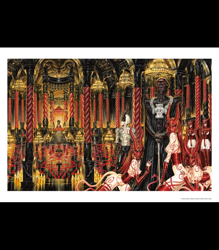 REQUIEM Hellfire Club – Fine Art Olivier Ledroit