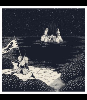 Reprographie papier " L'ILE DES MORTS " FØRTIFEM