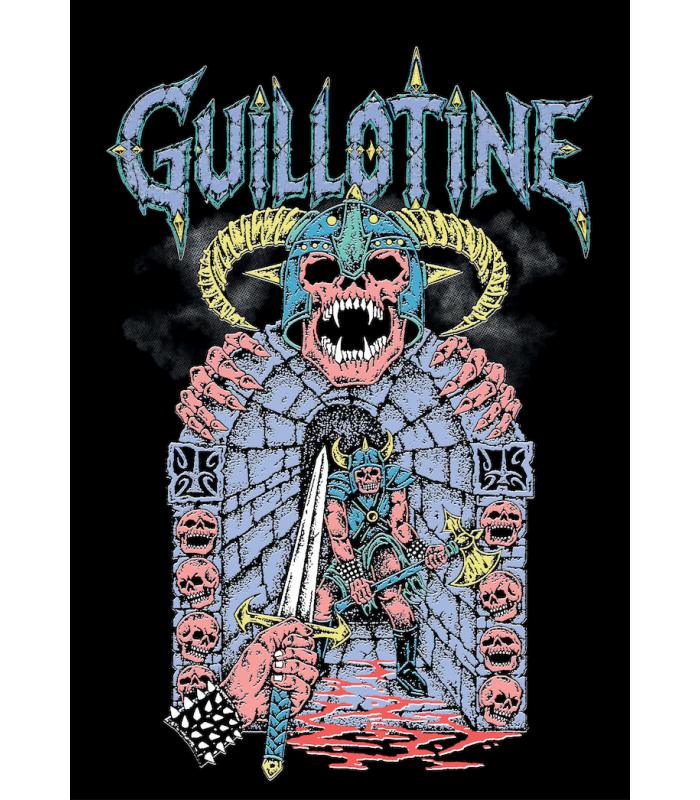 Reprographie papier " Ruin of death " GUILLOTINE