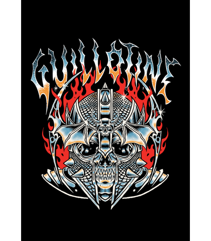 Reprographie papier " Chrome " GUILLOTINE