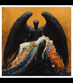 Reprographie " La jeune fille et la mort " Olivier LEDROIT