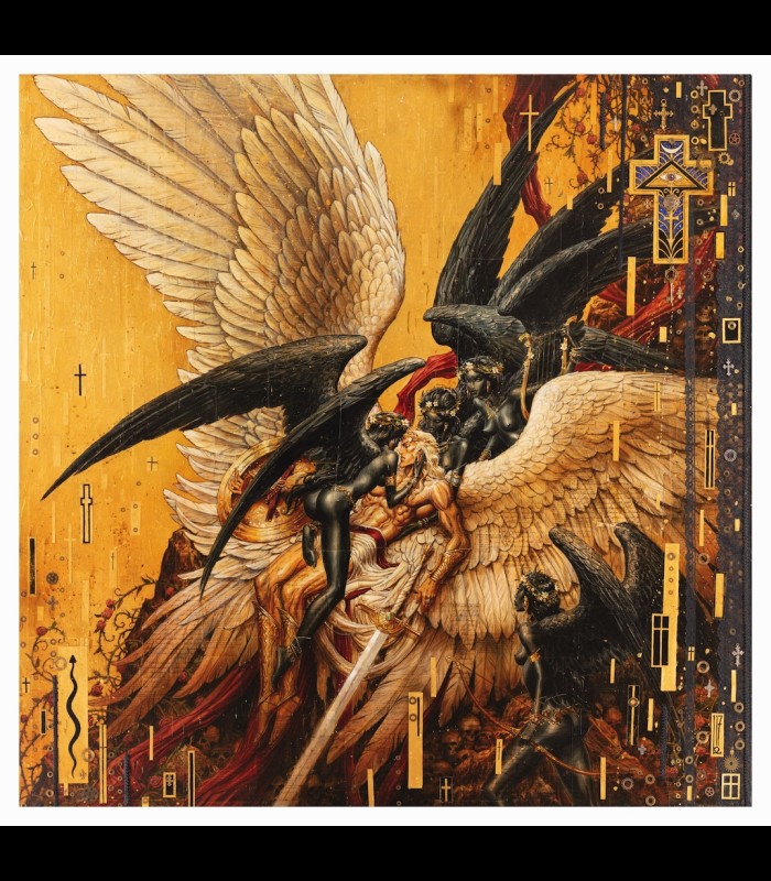 Impression d'art " l'ange déchut " Olivier LEDROIT