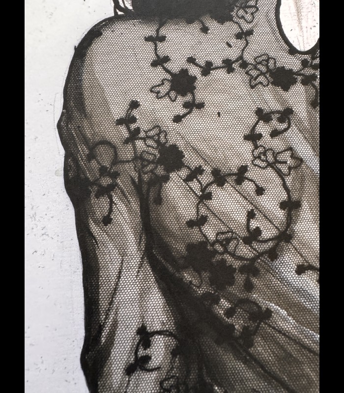 Belle de nuit dos – Impression d’art Olivier Ledroit