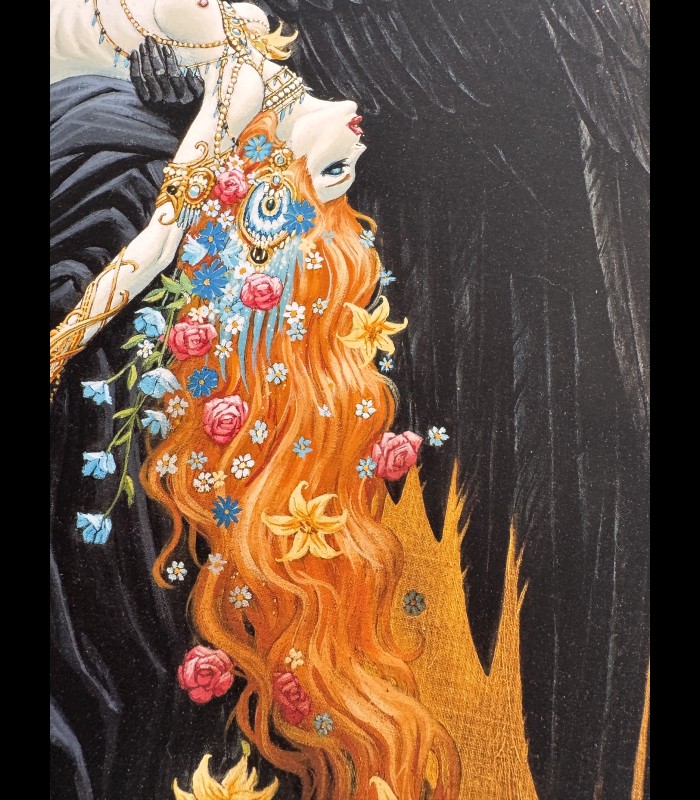Impression d'art " La jeune fille et la mort " Olivier LEDROIT