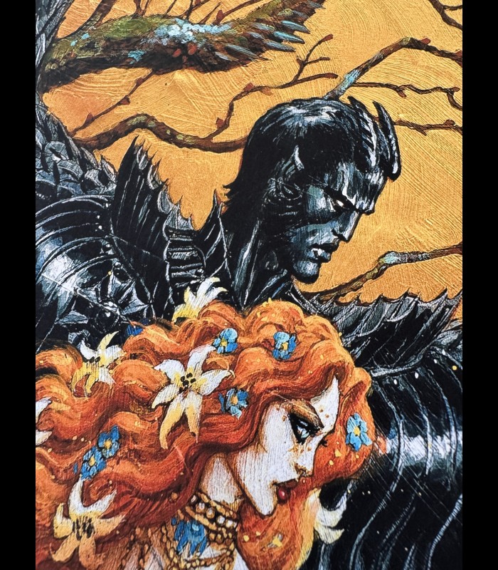 Impression d'art " La jeune fille et la mort 3 " Olivier LEDROIT
