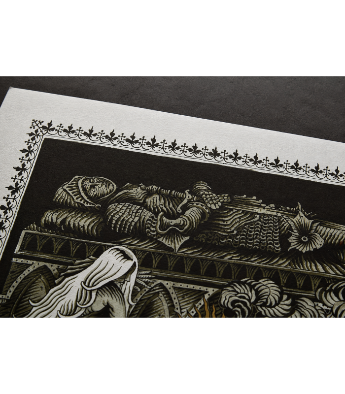 Gisant – Impression d’art de Krull