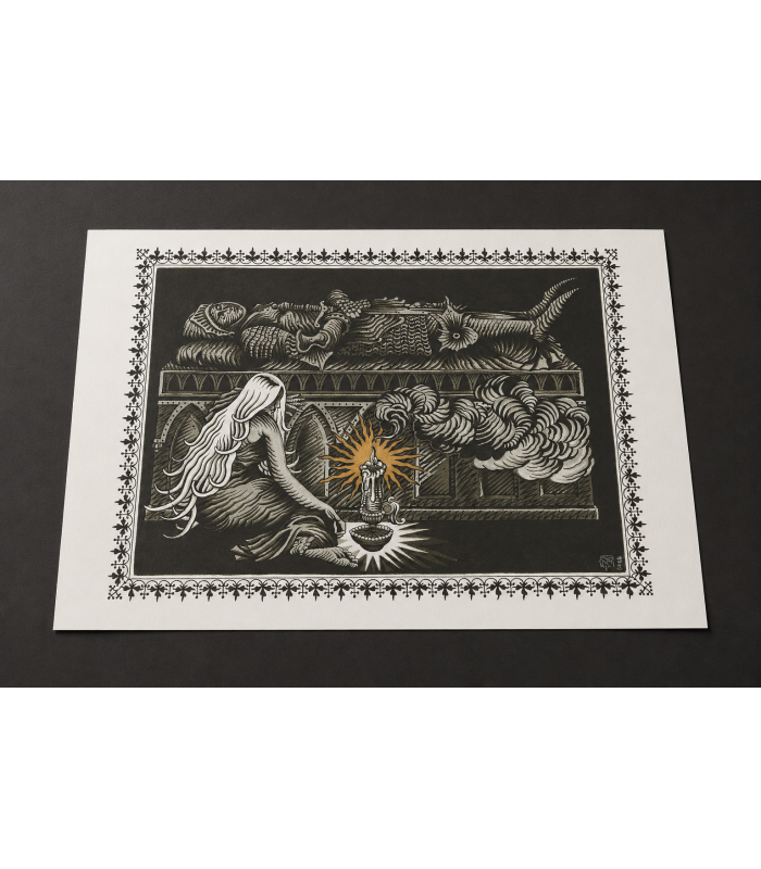 Gisant – Impression d’art de Krull