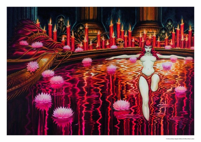 REQUIEM  Bain de sang – Tirage Fine Art Olivier Ledroit