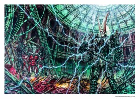REQUIEM  La chute de Dracula – Tirage Fine Art Olivier Ledroit
