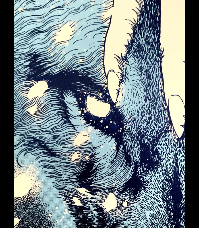 Sérigraphie "CHELSEA WOLFE" Quentin Utopia
