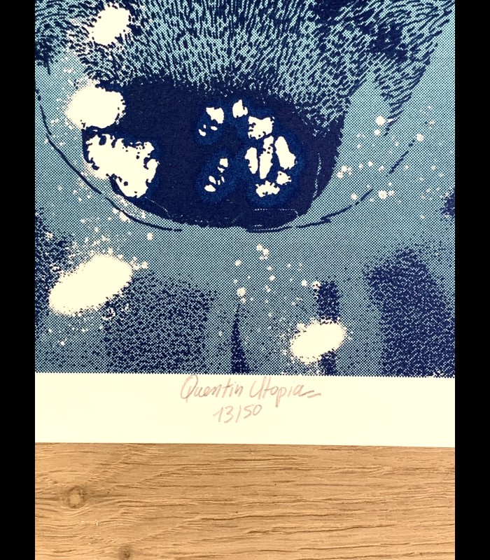 Sérigraphie "CHELSEA WOLFE" Quentin Utopia