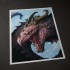 Dragon – Impression d’art Black SENO
