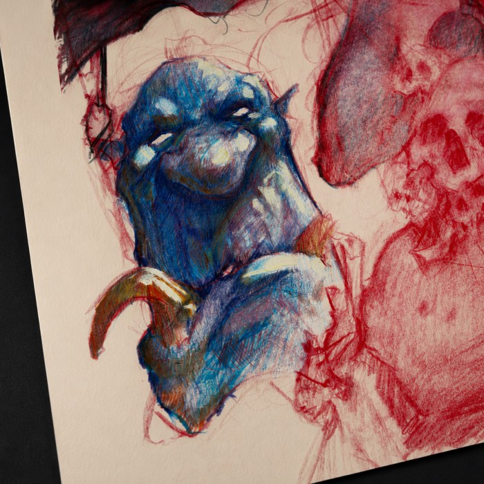 Étude sur les Goblins 1 – Impression Black SENO