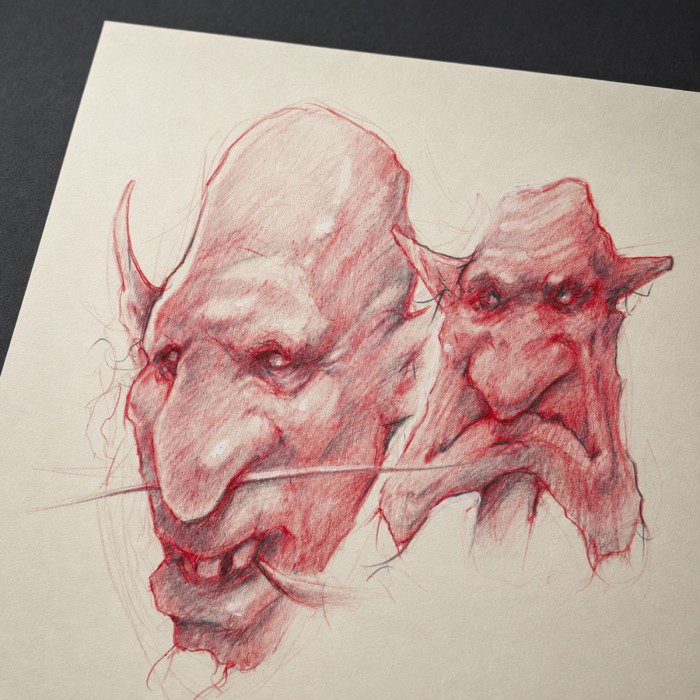 Étude sur les Goblins 2 – Impression Black SENO
