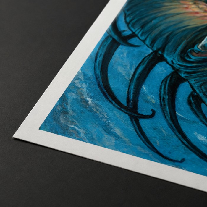 Old Yokai – Impression d’art Black SENO