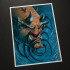 Old Yokai – Impression d’art Black SENO