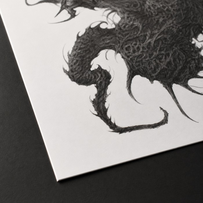 Xeno Mermaid – Impression d’art Black SENO