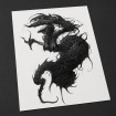 Xeno Mermaid – Impression d’art Black SENO