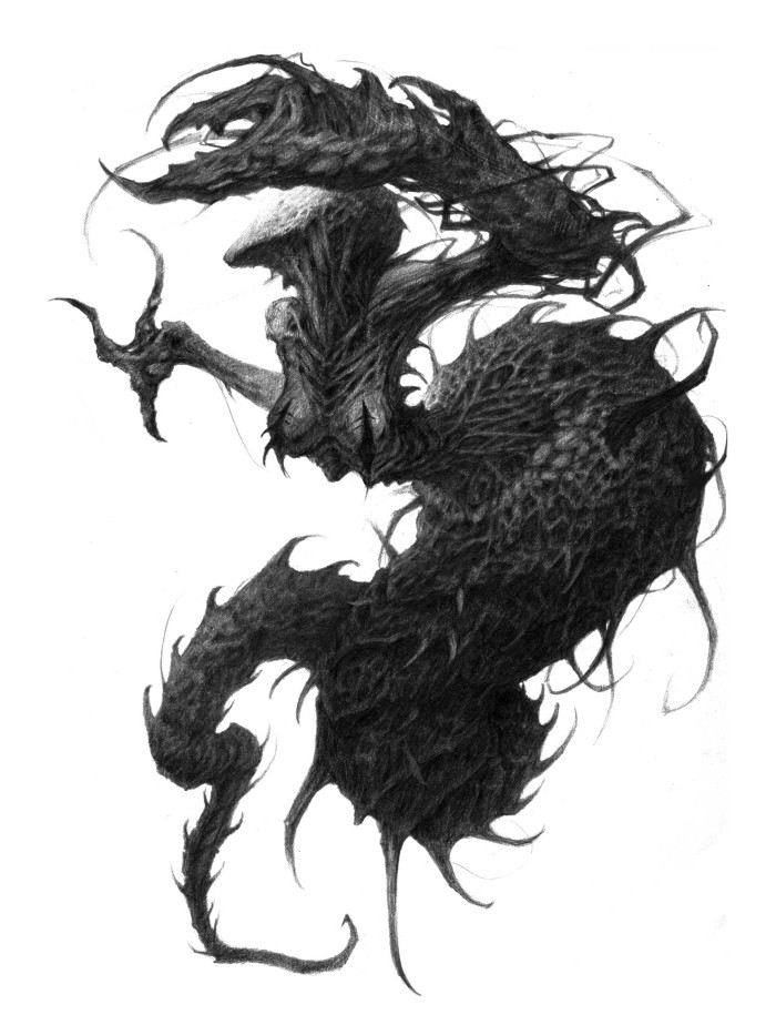 Xeno Mermaid – Impression d’art Black SENO