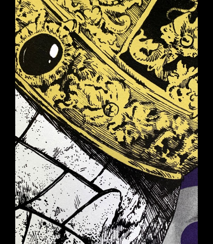 Sérigraphie "GLUECIFER HELLFEST 2018" Quentin Utopia