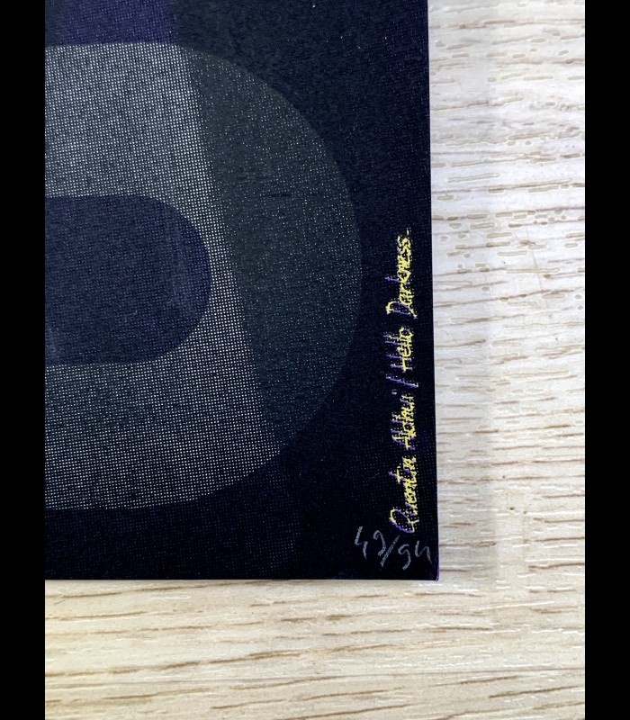 Sérigraphie "GLUECIFER HELLFEST 2018" Quentin Utopia