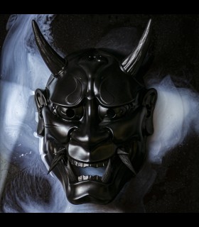 Masque "HANNYA PURE BLACK" Kogei