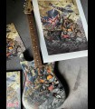 Guitare Fender "IRON MAIDEN TRIBUTE" JUANJO GUARNIDO et Georges Douna