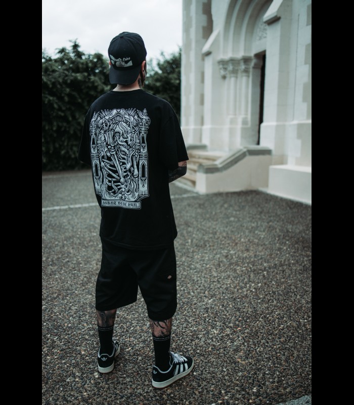 Tshirt "BURNT BY THE SUN" Bad Compagny Clothing