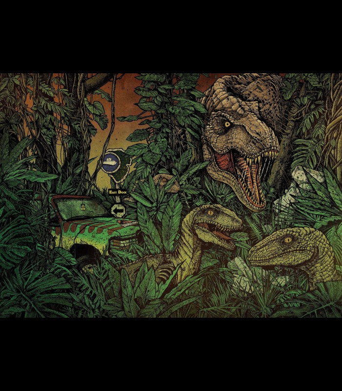 Reprographie papier "DINOSAURES" SINPIGGYHEAD