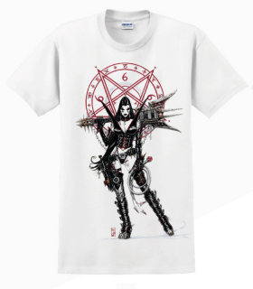 T-shirt "Dame Vampire" Olivier Ledroit