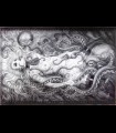 Tirage digital "Rêve du pêcheur dentelle" OLIVIER LEDROIT