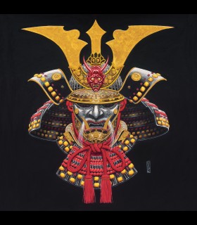 Tirage digital "Samouraï" OLIVIER LEDROIT
