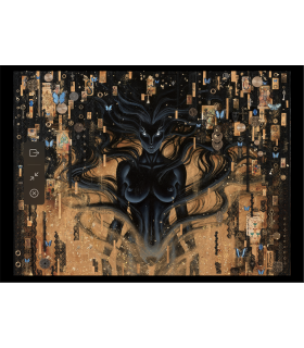Tirage digital "Sha the shadow one" OLIVIER LEDROIT