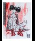 Tirage digital "Geisha Punk" OLIVIER LEDROIT