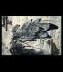 Fée mariée en noir – Impression d’art Olivier Ledroit