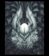 Reprographie papier "Bat skull" OLIVIER LEDROIT